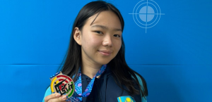 At the Asian Airgun Championship, Li Alexandra won a bronze medal.